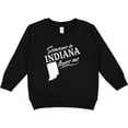thumbnail image 2 of Inktastic Someone in Indiana Loves Me Toddler Sweatshirt, 2 of 4