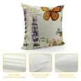 thumbnail image 4 of JEUXUS  Outdoor Garden Decoration Bee/Butterfly/Dragonfly/Ladybug Pillow Case Leaf/Lavender/Flower Decorative Throw Pillow Covers, 4 of 5