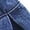 E1 Blue, variant on Toddler Kids Girls Denim Skirt Solid Color Elastic Waist Stretch Skirt Casual Comfortable Relaxed Spring Fall Clothes Size 18-24 Months Blue
