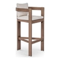 thumbnail image 1 of Meridian Furniture Newport Cream Water Resistant Fabric Patio Bar Stool, 1 of 9