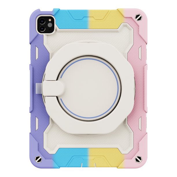 Aplicable a la carcasa protectora del soporte de la funda protectora del ipad, carcasa plana de silicona de tres defensas, carcasa del iPad