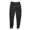 thumbnail image 2 of Pantalones vaqueros para hombre, ropa para muñecas de 12 pulgadas, escala 1/6 Negro, 2 of 9