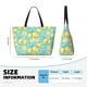 thumbnail image 4 of Easygdp Yellow Lemon Bolsa de Viaje de Playa de Gran Capacidad, Bolsa Tote Perfecta para la Playa, Escapadas de Fin de Semana y Viajes, 4 of 7