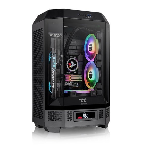 GABINETE THERMALTAKE THE TOWER 300 M-ATX CRISTAL MICROTOWER NEGRO CA-1Y4-00S1WN-00