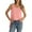 Pink, variant on Women Athletic Tank Tops Summer Solid Color Round Neck Pocket Sleeveless Casual Loose Fashion Sports Tee Tank