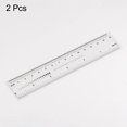 thumbnail image 3 of Unique Bargains Flexible Ruler 6 Inch 0.1mm Scale PET Plastic Film Straight Ruler, 2 Pieces, 3 of 6