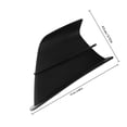 thumbnail image 2 of Raindrops Motorcycle Side Fairing Wing Black Plastic Aerodynamic Design Enhances Handling and Safety, 2 of 6