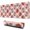 Pink Cow Strawberry, variant on Long Mouse Pads for Desk,Pink Cow Heart Pattern Desk Mats on Top Of Desks, Desk Mouse Pad Extra Large with 3mm Non-Slip Base and Stitched Edge for Gaming,Office,Work,Home 31.5"x11.8"