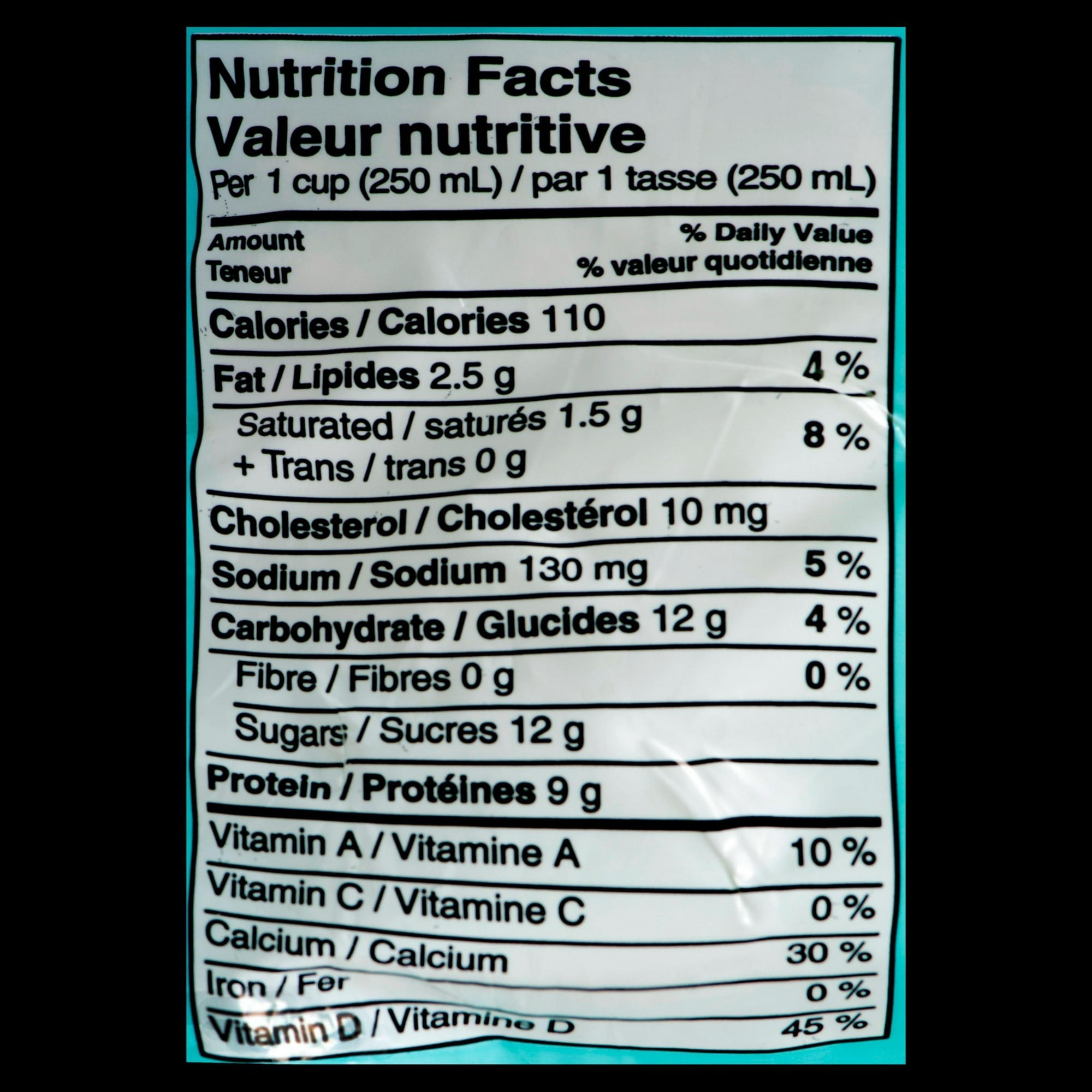 ADL 1% Milk, ADL 1% Milk Poly Bag 3L