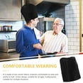 thumbnail image 3 of Miangastore 10pcs Nonwovens Chef Hats Diner Food Serving Hats Adjustable Disposable Hats, 3 of 9