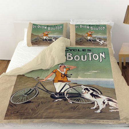 Manual Woodworkers & Weavers Cycles De Doin Bouton Duvet Cover