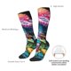 thumbnail image 4 of Balery Colorful Mushroom Calcetines novedosos Calcetines deportivos Calcetines hasta la rodilla Calcetines de algodón Calcetines originales y geniales, 4 of 6