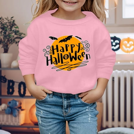 

Toddler Pumpkin Pink Autumn and Winter Bats Clothes 110