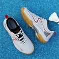 thumbnail image 3 of YOURDIARY Unisex Badminton Shoes Mens Womens Durable Lightweight All-Court Sport Shoes, 3 of 8