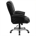 thumbnail image 2 of Scranton & Co High Back Leather Executive Office Chair in Black, 2 of 3