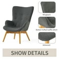 thumbnail image 4 of Chaise d'Appoint Compacte et Confortable, Parfaite pour les Chambres, 4 of 6
