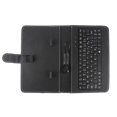 thumbnail image 1 of Funda Protectora Portátil Para Teclado Inalámbrico De Cuero Pu Con Soporte Para Funda Con Clip Para Teléfono Protección Completa matsuzay EL013818-00, 1 of 5