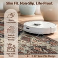 thumbnail image 6 of Design&I 2'x3' Washable Doormat Vintage Boho Motif Faded Ornamental Distressed Scroll Border for Entryway, Indoor, Ultra-Thin & Non-Slip Skid-Resistant, 6 of 7