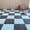 Blue+grey, variant on 10Pcs Plush Foam Floor Mat,Plush Interlocking Carpet Tiles,Anti-Slip Square Puzzle Floor Mat,EVA Foam Area Rugs for Bedroom Playroom