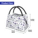 thumbnail image 2 of Fotbe Lavender Bicycle Bolsa Térmica Portátil con Estampado, Bolsa de Entrega de Alimentos Aislada, Bolsa Reutilizable de Gran Capacidad para Comidas y Supermercado, 2 of 6