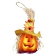 thumbnail image 2 of Linterna de calabaza de Halloween decorativa para celebrar la decoración del hogar, porche interior Sombrero amarillo, 2 of 6