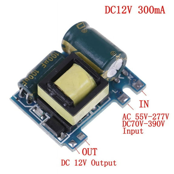 New AC-DC converter 110V 220V 230V to 12V isolated switching power supply board