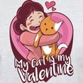 thumbnail image 3 of CafePress - My Cat Is My Valentine T Shirt - Men's Classic Graphic T-Shirt, 3 of 4