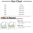 thumbnail image 2 of Iyufng Bras for Women Plus Size,Push Up Wireless Bra Front Closure,Women's Large Size Wireless Push up Breathable Thin Back Breasted Underwear Bra, 2 of 9