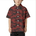 thumbnail image 1 of Chemise de Plage pour Enfants, Confortable, Tendance, Commerce Extérieur, Col Boutonné, Manches Courtes, Ensemble Thermique, 1 of 3