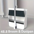 thumbnail image 3 of 1 Set, Household Broom And Dustpan Set, Durable Sweeping Broom And Dustpan With, 3 of 5
