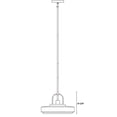 thumbnail image 5 of Designers Fountain Odea 14 inch 1-Light Matte Black Transitional Pendant Light, D295M-14P-MB, 5 of 9