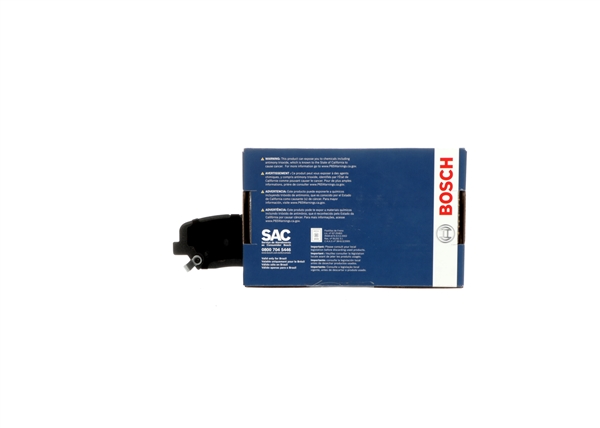 Bosch Blue BE1432H Ceramic Disc Brake Pad Set with Hardware - Front