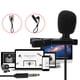 thumbnail image 4 of Ccdes Micrófono de solapa Lavalier, reducción de ruido Sonido de 360° Anti interferencia Micrófono de solapa Lavalier de 3,5 mm Manos libres para reuniones para entrevistas Cable No se aplica, 4 of 5