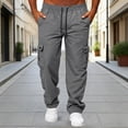 thumbnail image 2 of Pantalon Utilitaire Durable pour Hommes, Design Cargo Minimaliste avec Coupe Confortable pour la Randonnée et les Déplacements Quotidiens, 2 of 8