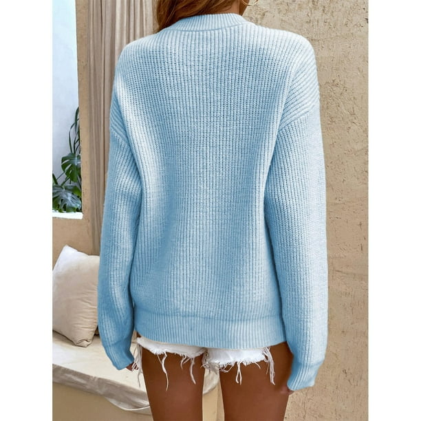 Oversized cropped jumper online