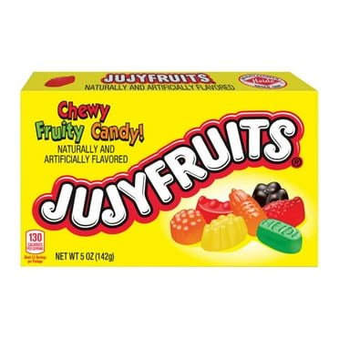 Jujyfruits Chewy Fruit Flavored Candies, 5 oz Theater Box-Pack of 6