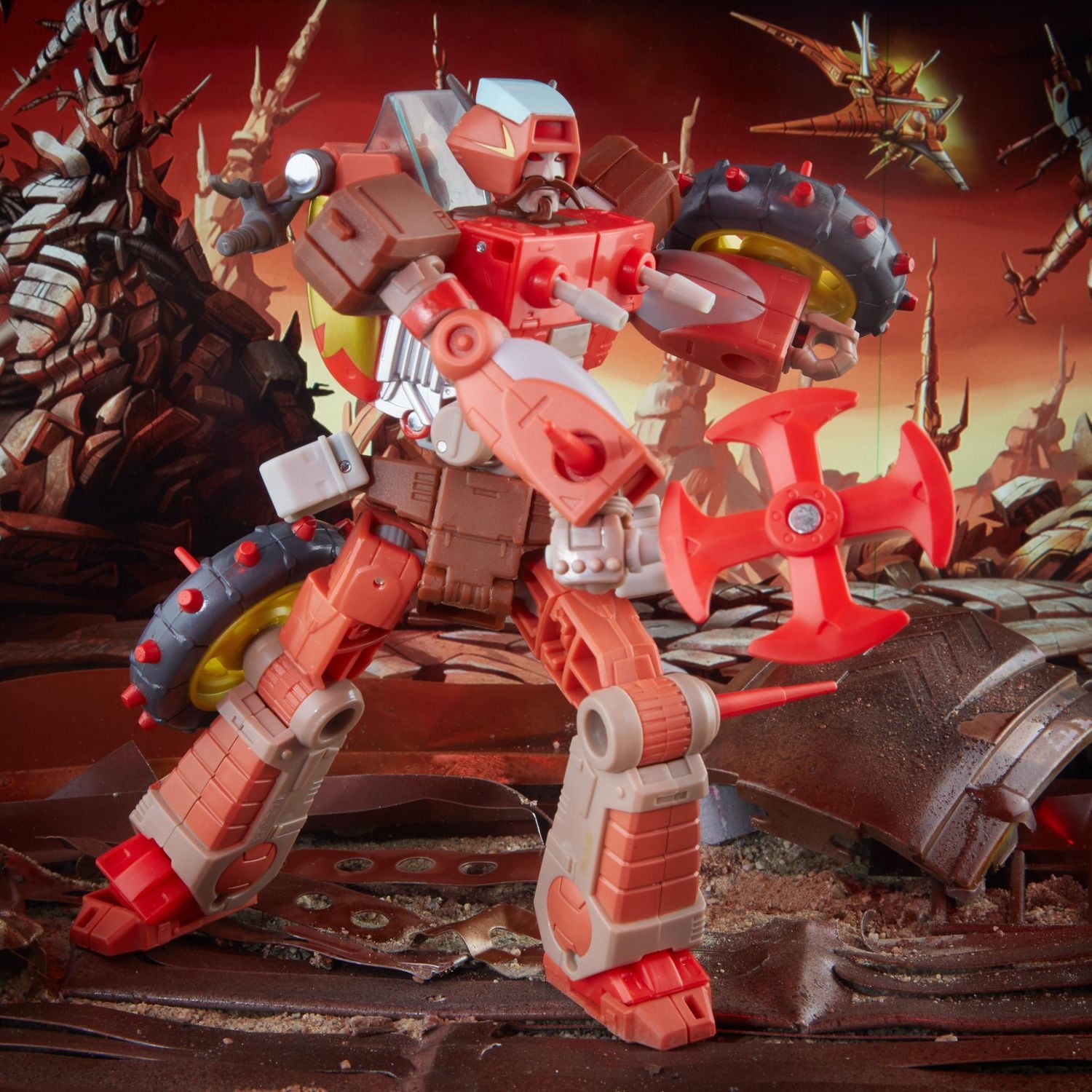 Transformers Studio Series 86-09, figurine Wreck-Gar 1986 de 16,5 cm de Transformers : le film, classe Voyageur, dès 8 ans
