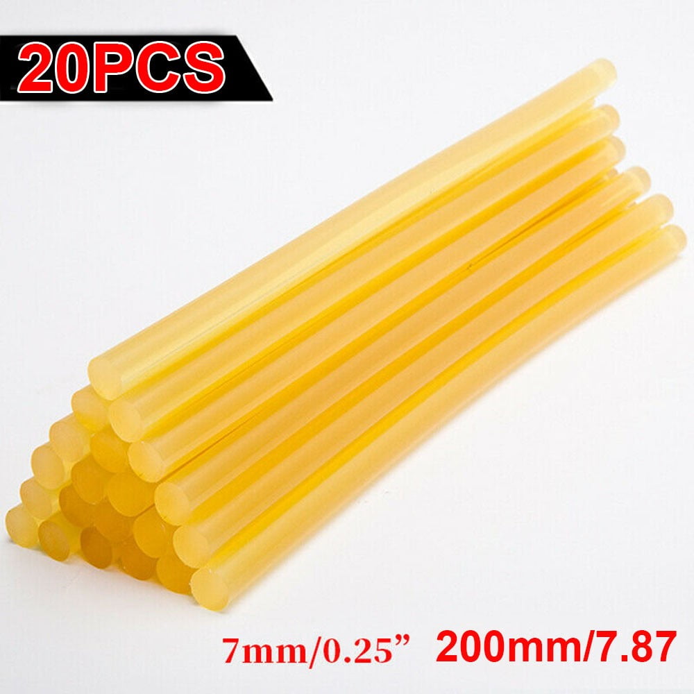Car  Auto Dent Adhesive Yellow Glue Stick Repair Kit Fit For DIY Crafts 20 Pcs 