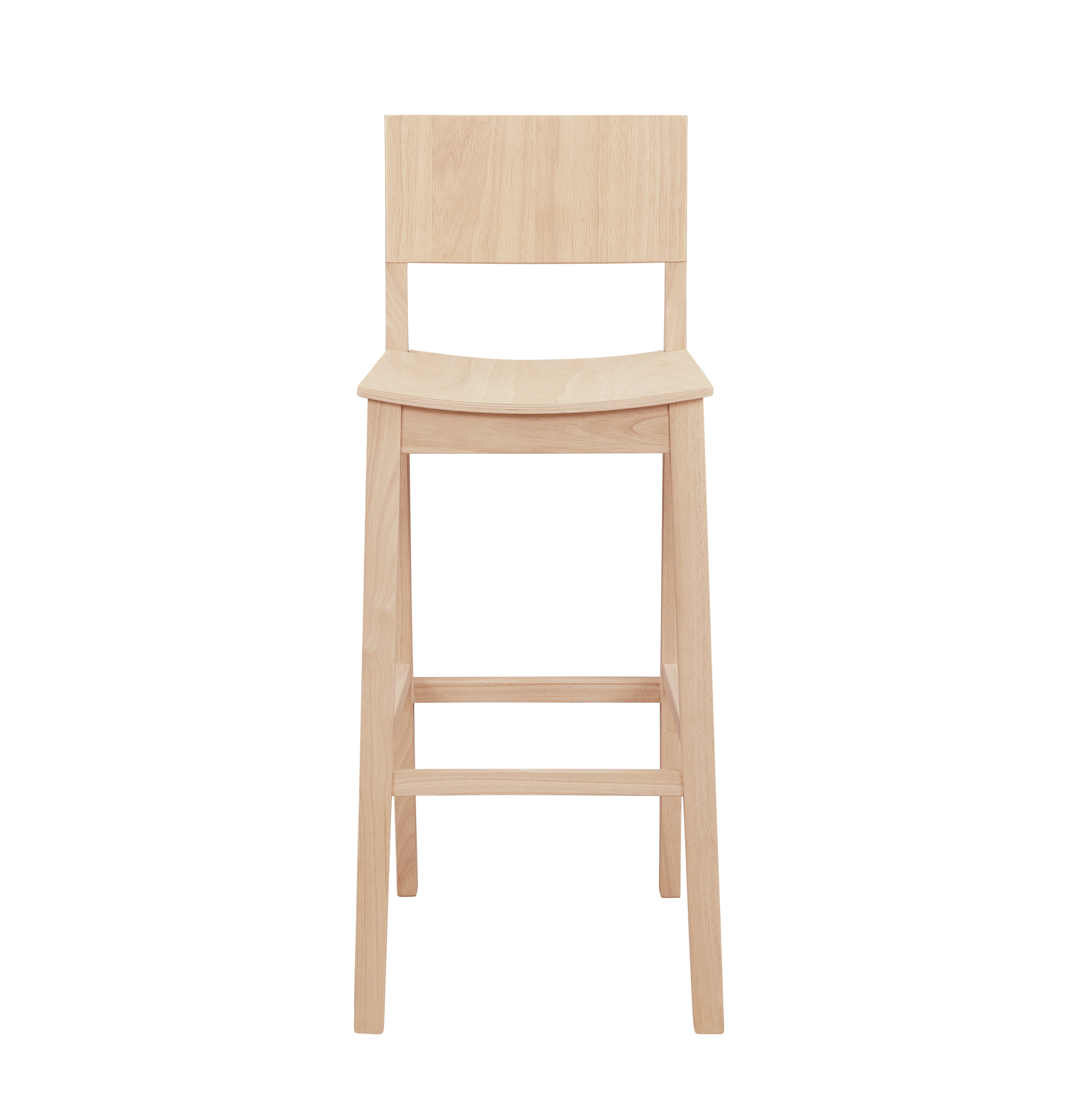 Linon Darcy 30" Indoor Wood Bar Stool, Set of 2, Unfinished
