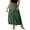 1-Green, variant on Elegant Embroidered Wide Leg Pants for Women Summer Lightweight Elastic Waist Drawstring Relaxed Fit Casual Trousers Solid Color Loose Flowy Layer Line Classical Pants 1-White XL