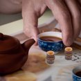 thumbnail image 4 of Miangastore Light Brown Premium Purple Bamboo Teapot Lid Holder for Storage Compact Size, 4 of 9