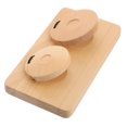 thumbnail image 1 of HEANUJJ 1Pcs Instruments de Musique en Bois pour Enfants, Instrument de Rythme en Bois Kaki, 1 of 6