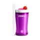 thumbnail image 1 of ZOKU Jumbo Slush and Shake Maker, taza compacta para hacer y servir con núcleo congelador crea batidos, granizados y batidos de una sola porción en minutos, sin BPA, morado, 1 of 5