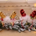thumbnail image 4 of Billuyoard Diadema de cuerno de alce de Navidad, accesorios, adorno de vestir, adornos para la cabeza para adultos y niños, accesorios para Kits de decoración para fiestas, 4 of 6