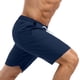 thumbnail image 3 of Ceisia Men's Shorts Athletics Elastic Waist Solid With Large Pockets For Camping Hiking & Dark Blue XXL Gift, 3 of 5