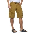 thumbnail image 4 of X RAY JEANS Men's Belted 12.5" Inseam Knee Length Cargo Shorts, British Khaki, 34, 4 of 8