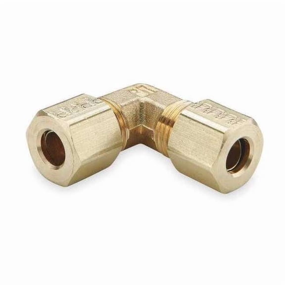 Parker 1/8" Compression Brass Union Elbow 10PK 165C-2