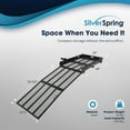 thumbnail image 3 of Silver Spring 48" x 28" Folding Steel Wheelchair Carrier with Ramp & Hitch Mount, 3 of 10
