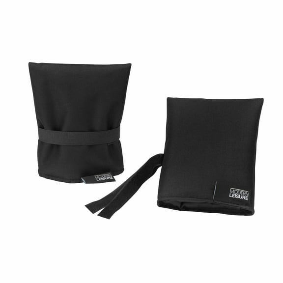 Modern Leisure® Basics Outdoor Faucet Cover, 8”L x 5.5”H, 2-Pack, Black