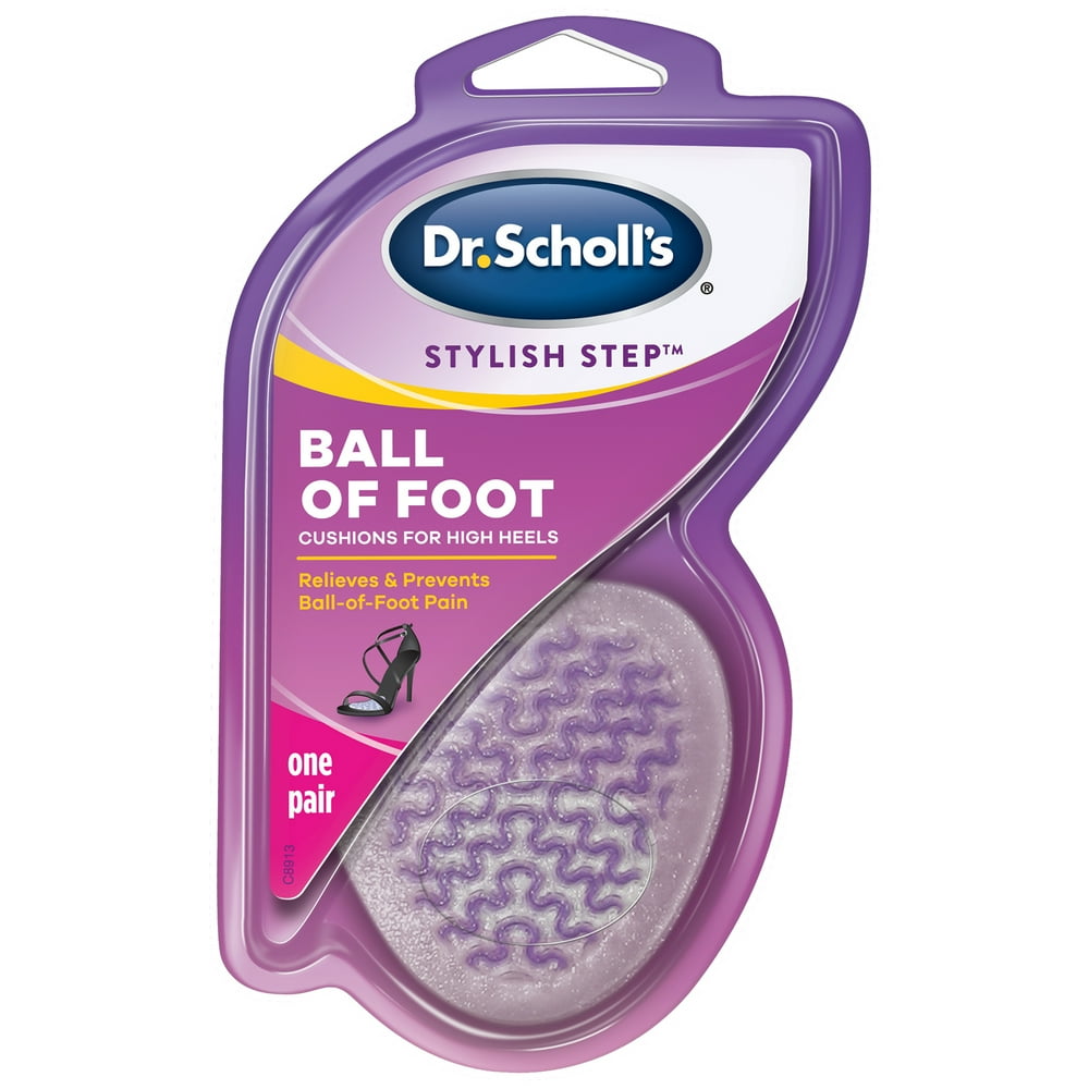 Dr. Scholl's Stylish Step Ball of Foot Cushions for High Heels, 1 Pair